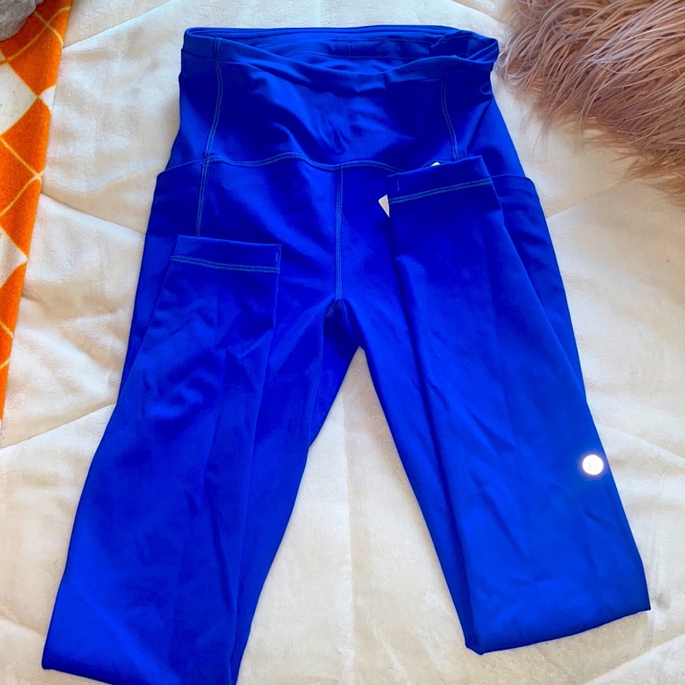 Lululemon Blue Leggings 28”